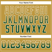 Custom Stitched Old Gold Green-White Fade Fashion Arrow Sports Pullover Sweatshirt Hoodie