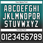 Custom Stitched Teal White-Black Fade Fashion Sports Pullover Sweatshirt Hoodie