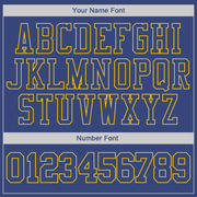 Custom Stitched Royal Royal-Gold Sports Pullover Sweatshirt Hoodie