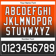 Custom Stitched Orange White-Black Fade Fashion Sports Pullover Sweatshirt Hoodie