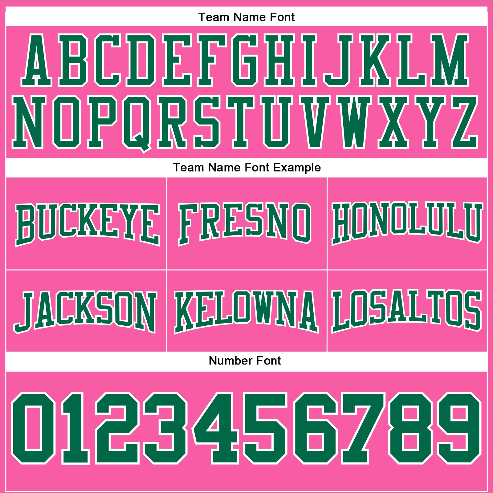 Custom Stitched Pink Kelly Green-White Football Pullover Sweatshirt Hoodie