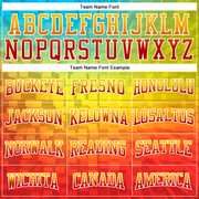 Custom Stitched Gold Red-White 3D Pattern Design Geometric Gradient Square Shapes Sports Pullover Sweatshirt Hoodie