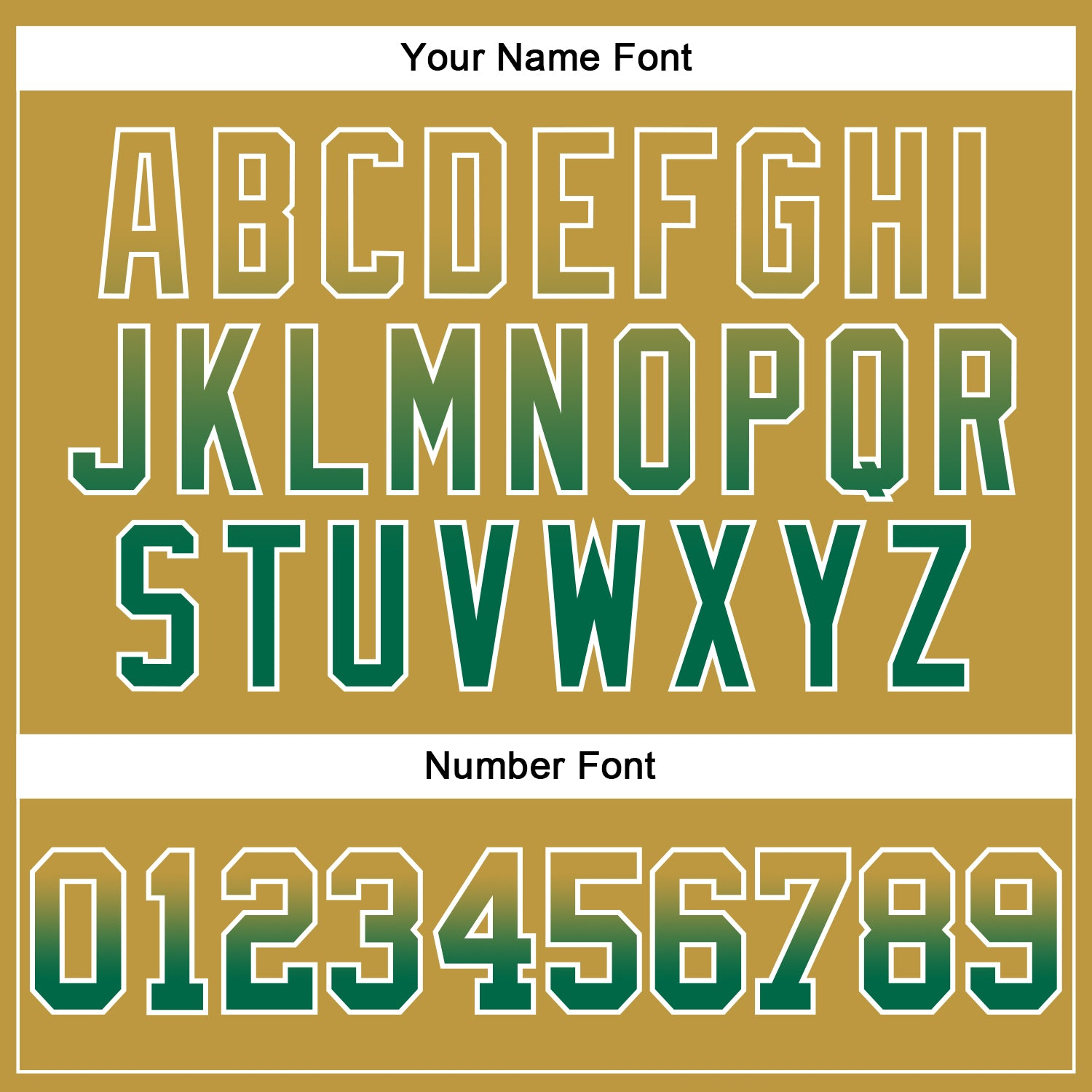 Custom Stitched Old Gold Kelly Green-White Fade Fashion Arrow Sports Pullover Sweatshirt Hoodie