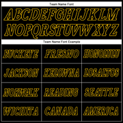 Custom Stitched Black Black-Gold Sports Pullover Sweatshirt Hoodie