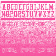 Custom Stitched White Pink Fade Fashion Sports Pullover Sweatshirt Hoodie