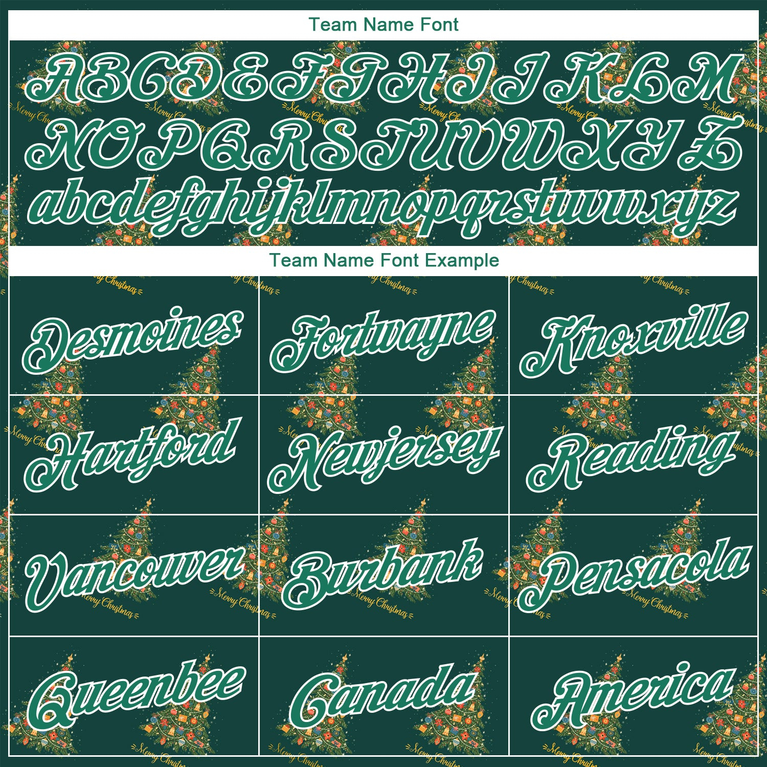 Custom Stitched Kelly Green Kelly Green-White Christmas 3D Sports Pullover Sweatshirt Hoodie