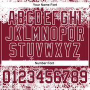 Custom Stitched Crimson White Christmas Snowflakes 3D Sports Pullover Sweatshirt Hoodie