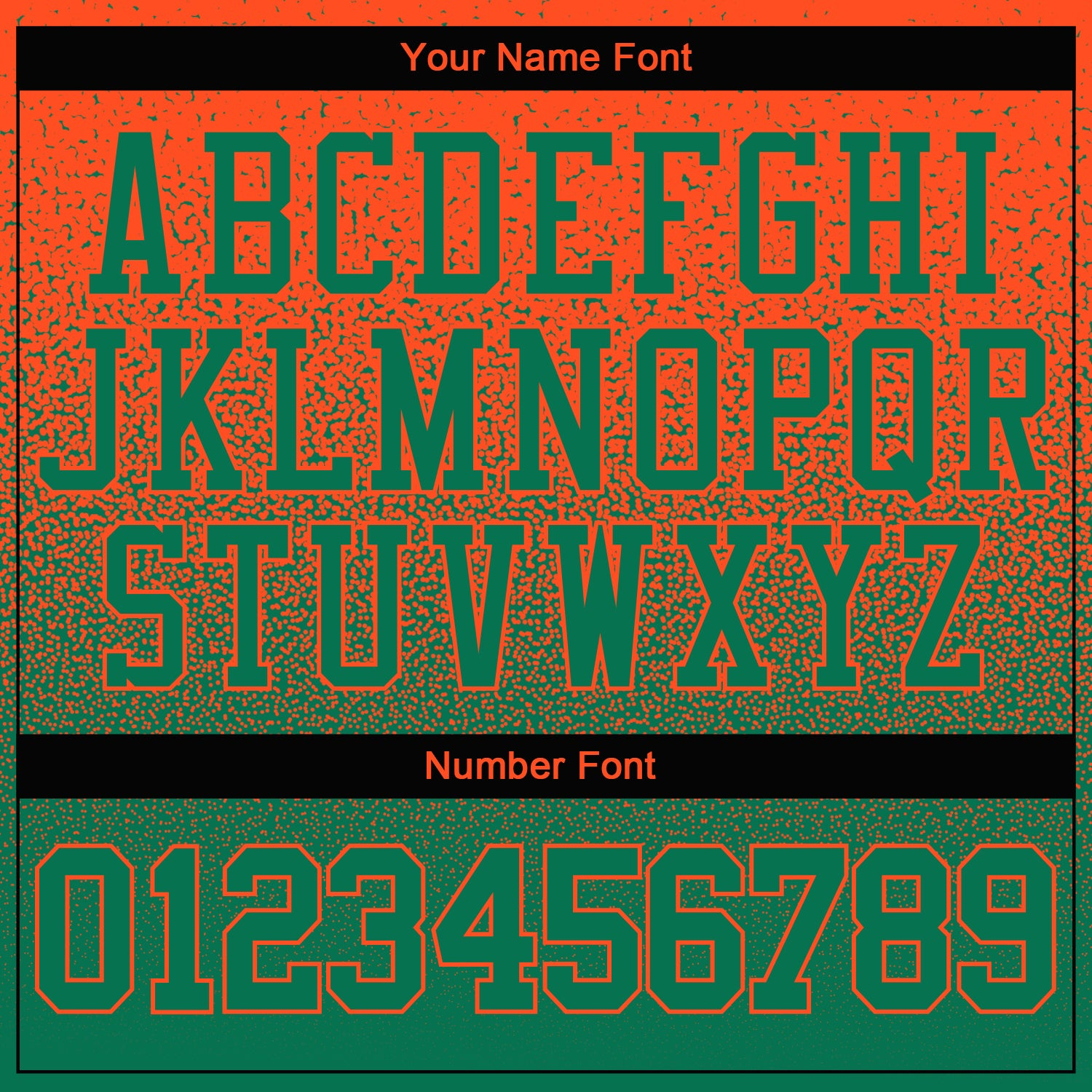 Custom Stitched Orange Kelly Green Fade Fashion Sports Pullover Sweatshirt Hoodie