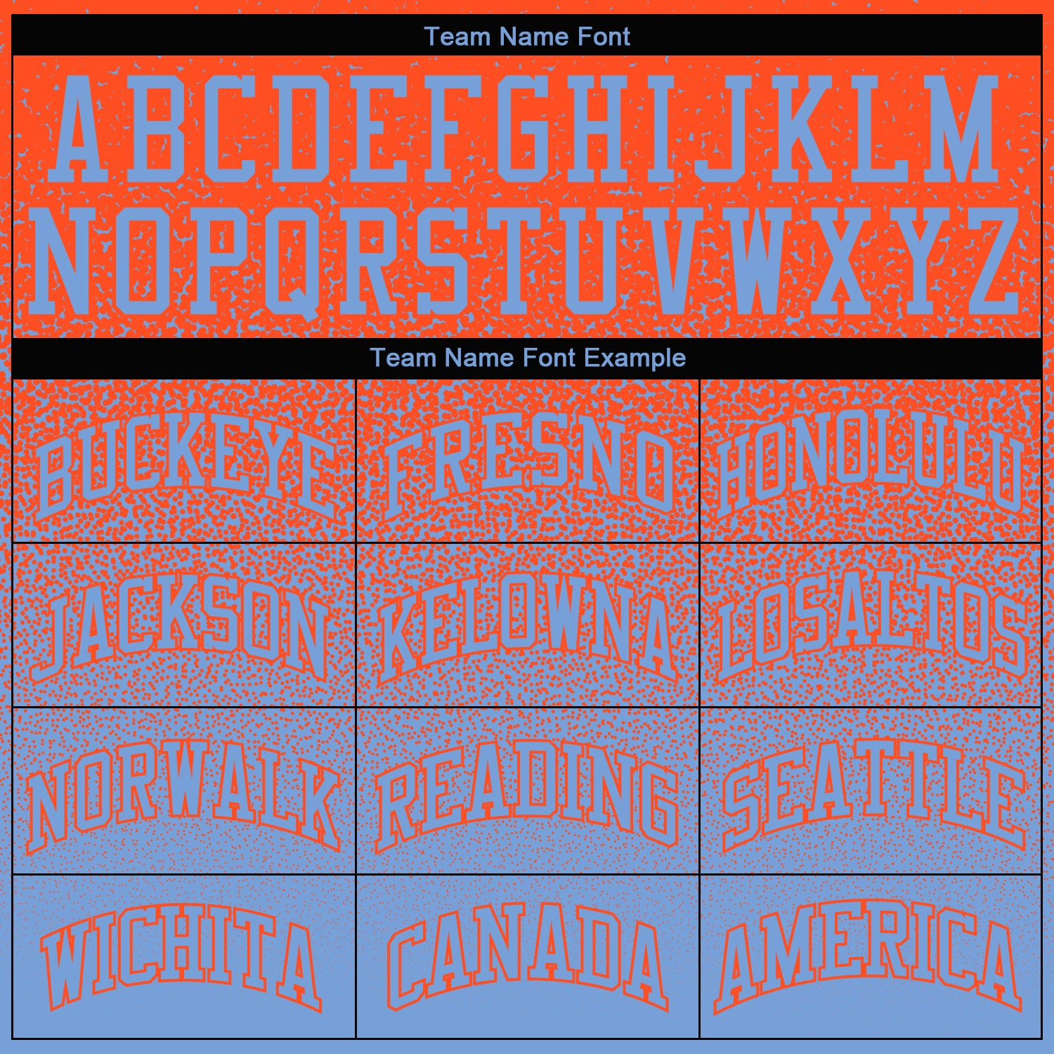 Custom Stitched Orange Light Blue Fade Fashion Sports Pullover Sweatshirt Hoodie