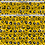 Custom Stitched Gold Gold-Black 3D Pattern Design Leopard Sports Pullover Sweatshirt Hoodie