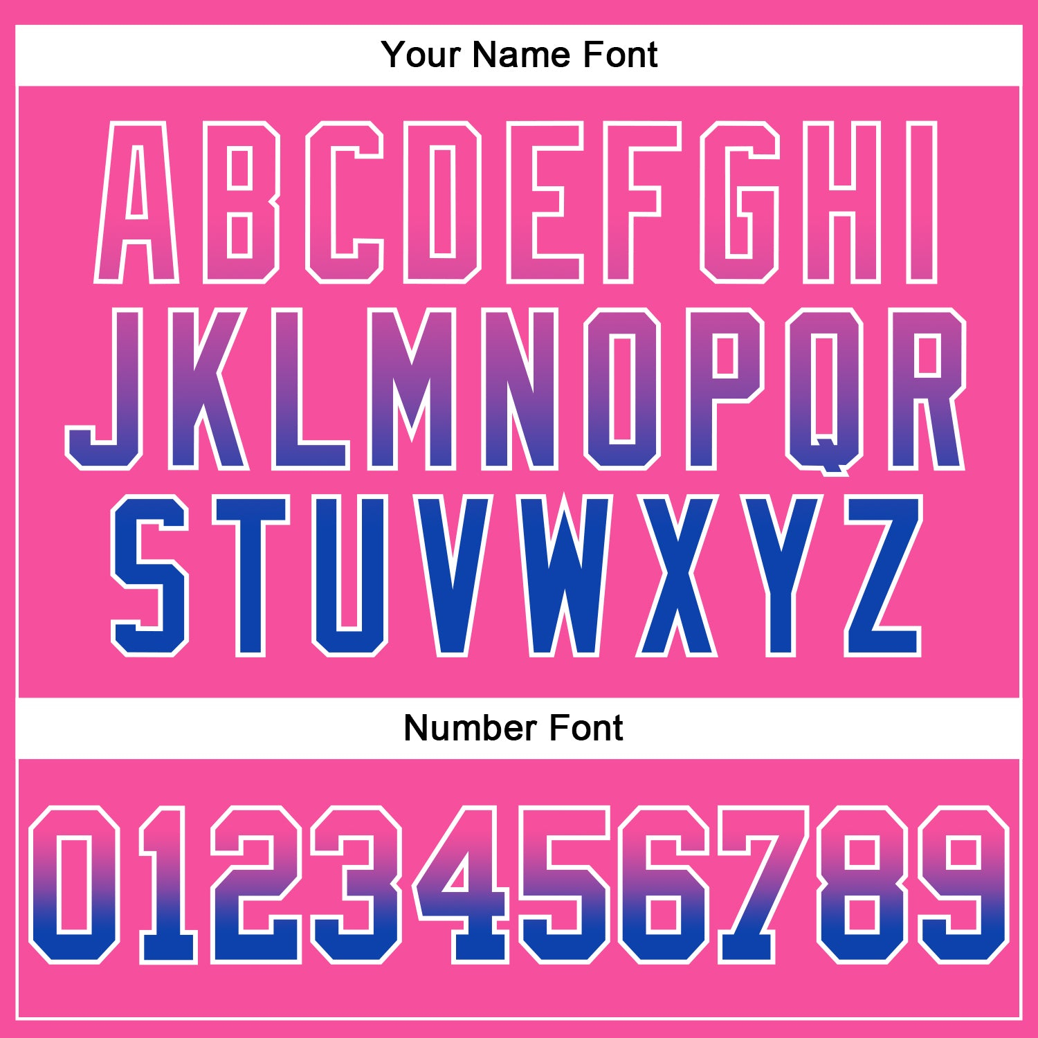 Custom Stitched Pink Thunder Blue-White Fade Fashion Arrow Sports Pullover Sweatshirt Hoodie