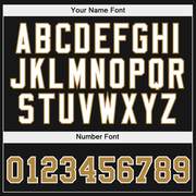 Custom Stitched Gray Old Gold-Black Split Fashion Sports Pullover Sweatshirt Hoodie