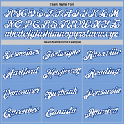 Custom Stitched Light Blue White-Royal Sports Pullover Sweatshirt Hoodie