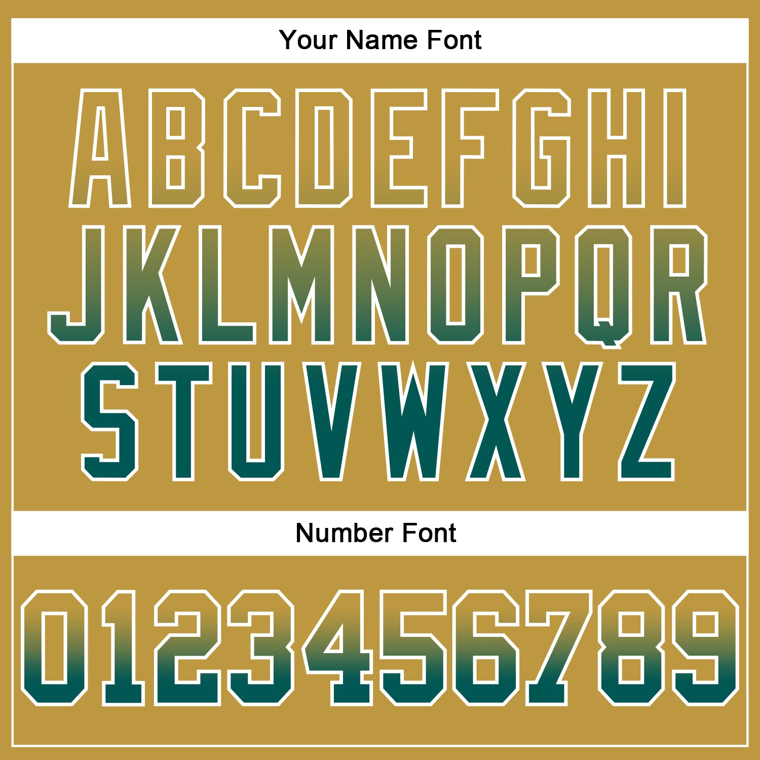 Custom Stitched Old Gold Midnight Green-White Fade Fashion Arrow Sports Pullover Sweatshirt Hoodie