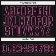 Custom Stitched White Black-Pink Split Fashion Sports Pullover Sweatshirt Hoodie