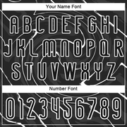 Custom Black White Liquid Fluid Sublimation Volleyball Uniform Jersey