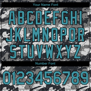 Custom Stitched Camo Teal-Black 3D Bahamas Bahamian Flag Sports Pullover Sweatshirt Salute To Service Hoodie