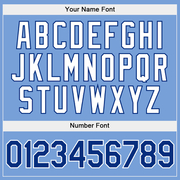 Custom Stitched Gold Royal-Light Blue Split Fashion Sports Pullover Sweatshirt Hoodie