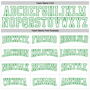 Custom Stitched White Grass Green 3D Pattern Design Gradient Square Shape Sports Pullover Sweatshirt Hoodie