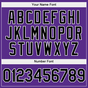 Custom Stitched Gold Black-Purple Split Fashion Sports Pullover Sweatshirt Hoodie