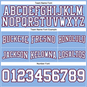 Custom Stitched Light Blue White Royal-Red Football Pullover Sweatshirt Hoodie