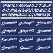 Custom Stitched Royal White Sports Pullover Sweatshirt Hoodie