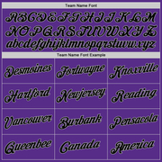 Custom Stitched White Black-Purple Split Fashion Sports Pullover Sweatshirt Hoodie