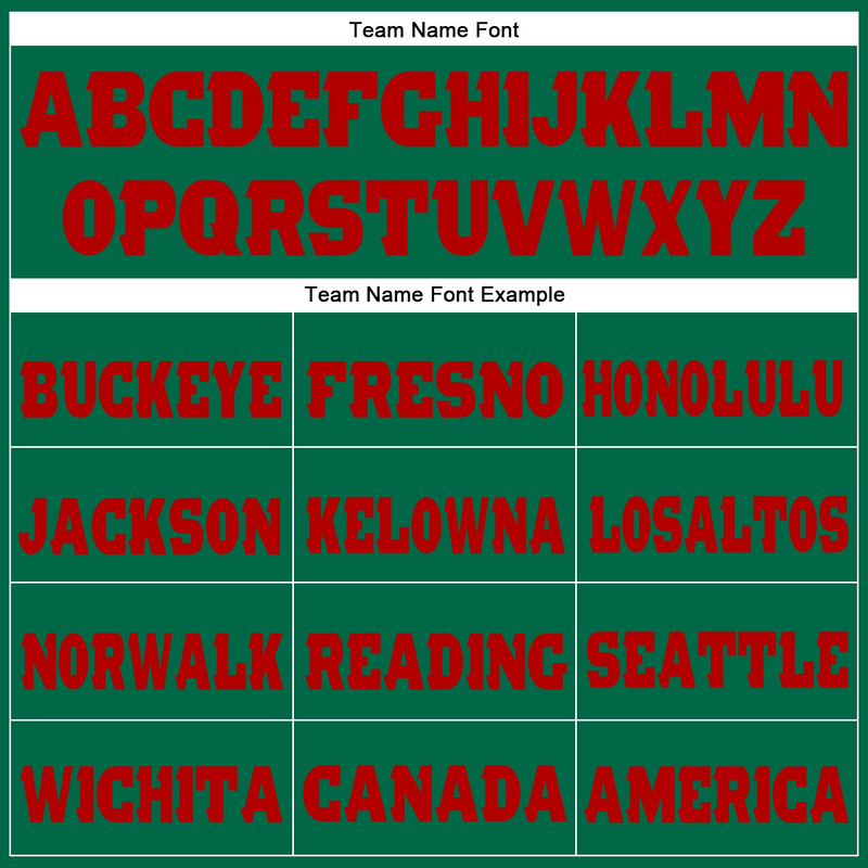 Custom Kelly Green Red Fleece Jogger Sweatpants