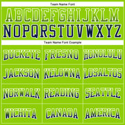 Custom Stitched Neon Green Navy-White Fade Fashion Arrow Sports Pullover Sweatshirt Hoodie