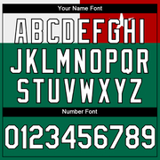 Custom Stitched Kelly Green Red-Black 3D Suriname Surinamese Flag Sports Pullover Sweatshirt Hoodie