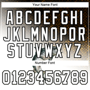 Custom Stitched White Black-Old Gold 3D Rainbow Trout Fish Fishing Sports Pullover Sweatshirt Hoodie