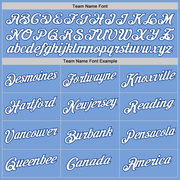 Custom Stitched White Light Blue-Royal Split Fashion Sports Pullover Sweatshirt Hoodie