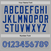 Custom Stitched Gray Royal-White Sports Pullover Sweatshirt Hoodie