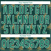 Custom Stitched Kelly Green Kelly Green-White Christmas 3D Sports Pullover Sweatshirt Hoodie