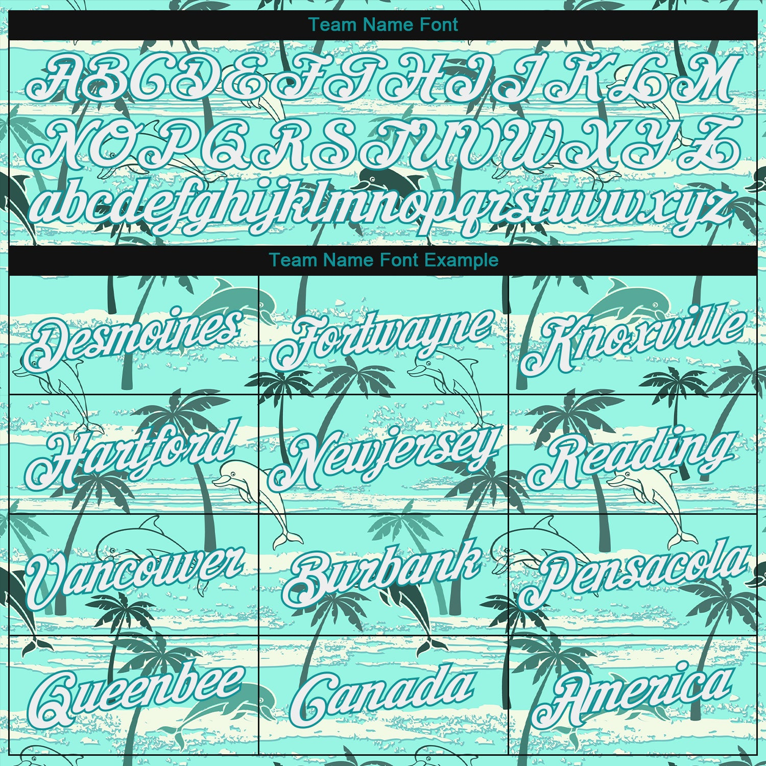 Custom Stitched Aqua White 3D Pattern Design Hawaii Palm Trees Sports Pullover Sweatshirt Hoodie