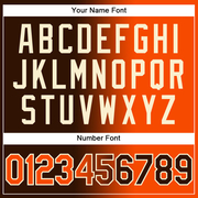 Custom Stitched Brown Orange-Cream Gradient Fashion Sports Pullover Sweatshirt Hoodie