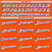 Custom Stitched Orange White-Royal Split Fashion Sports Pullover Sweatshirt Hoodie