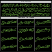 Custom Stitched White Black-Neon Green Split Fashion Sports Pullover Sweatshirt Hoodie