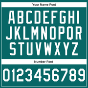 Custom Stitched Teal White-Old Gold Line Sports Pullover Sweatshirt Hoodie