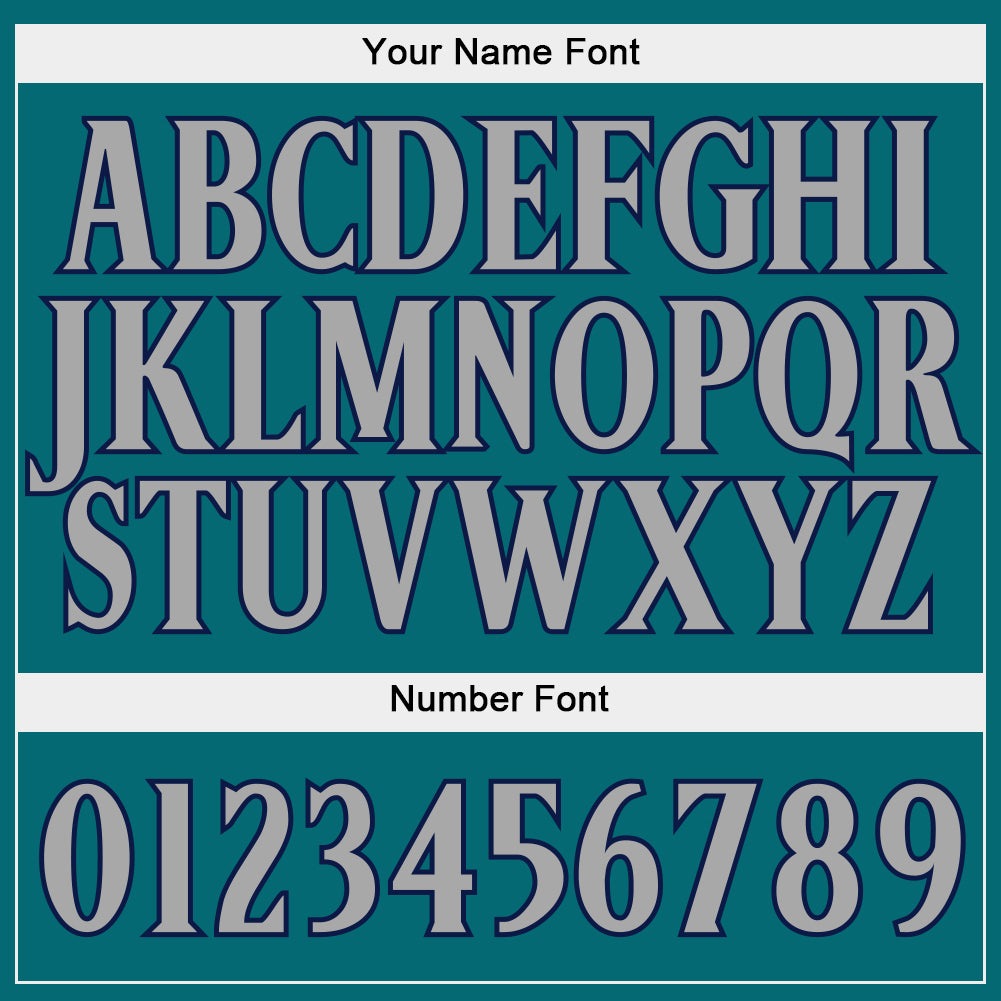 Custom Stitched Aqua Gray-Navy Split Fashion Sports Pullover Sweatshirt Hoodie