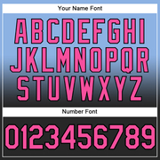 Custom Stitched Light Blue Pink-Black Fade Fashion Sports Pullover Sweatshirt Hoodie