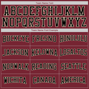 Custom Stitched Burgundy White-Cream Sports Pullover Sweatshirt Hoodie