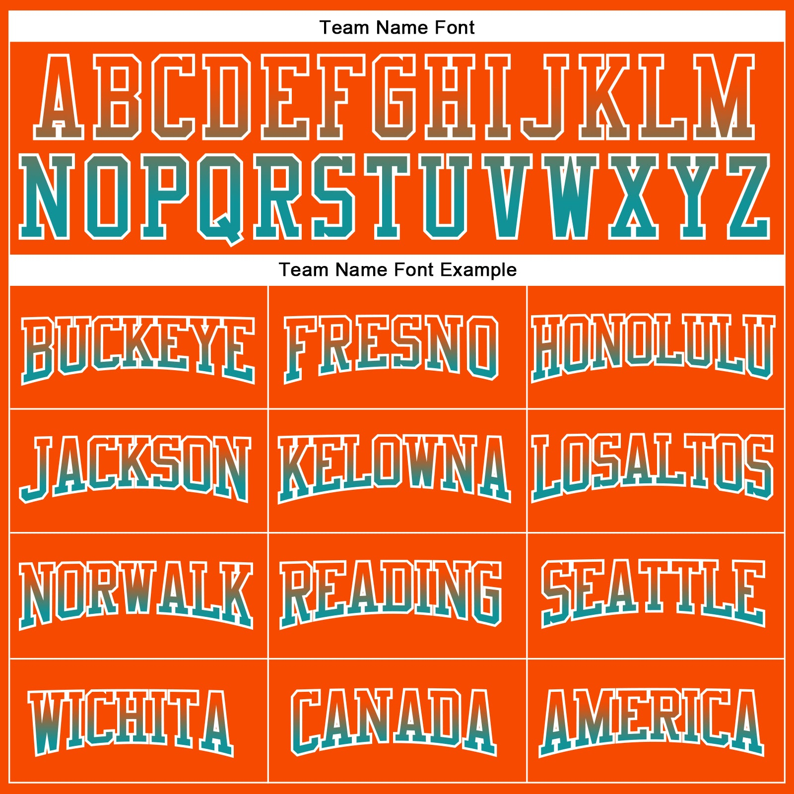 Custom Stitched Orange Teal-White Fade Fashion Arrow Sports Pullover Sweatshirt Hoodie