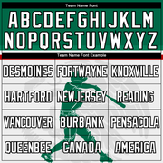 Custom Stitched White Kelly Green Red-Black 3D Mexico Mexican Flag Sports Pullover Sweatshirt Hoodie