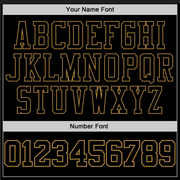 Custom Stitched Black Black-Old Gold 3D Skull Fashion Sports Pullover Sweatshirt Hoodie