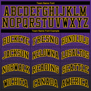 Custom Stitched Purple Black-Gold Fade Fashion Sports Pullover Sweatshirt Hoodie