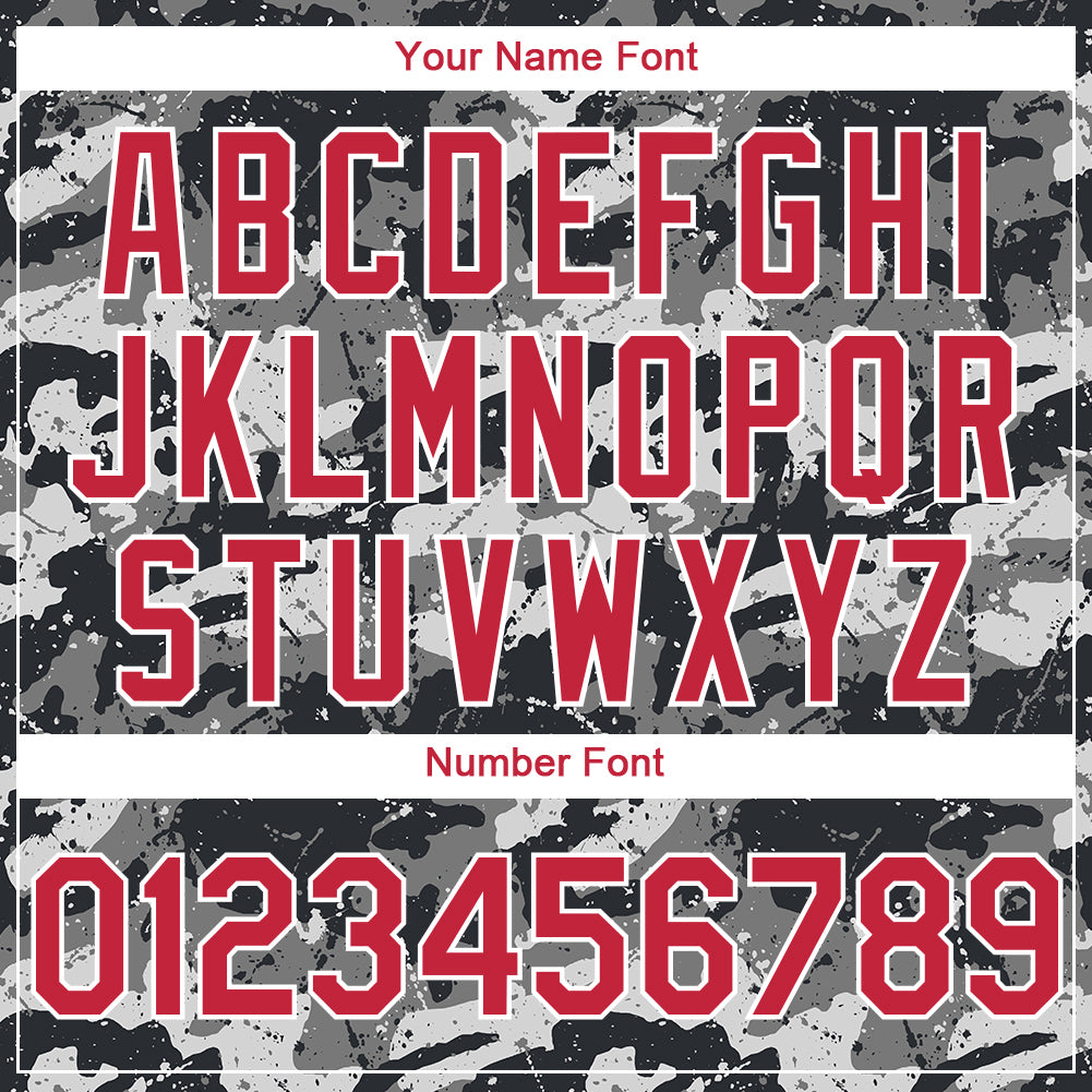 Custom Stitched Camo Red-White 3D Dominica Dominican Flag Sports Pullover Sweatshirt Salute To Service Hoodie