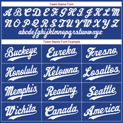 Custom Stitched Royal White-Red Sports Pullover Sweatshirt Hoodie