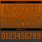 Custom Stitched Texas Orange Texas Orange-Black Fade Fashion Sports Pullover Sweatshirt Hoodie