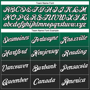 Custom Stitched Kelly Green White-Black Fade Fashion Sports Pullover Sweatshirt Hoodie